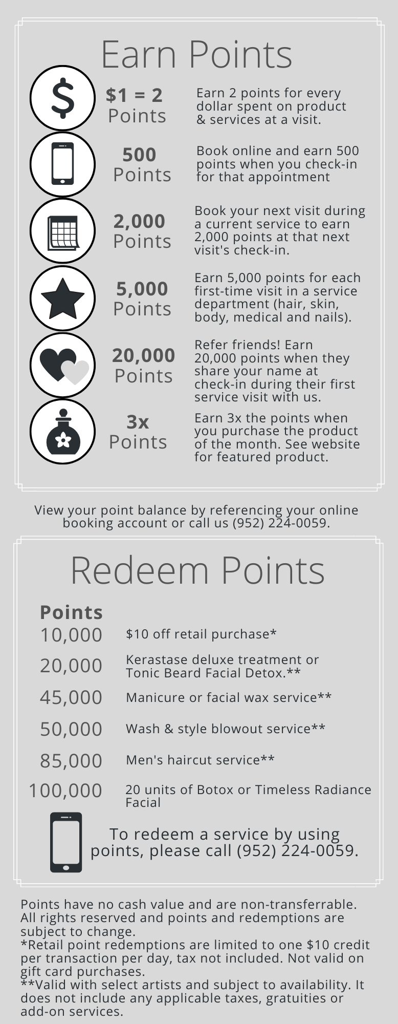 Loyalty Points- Tonic